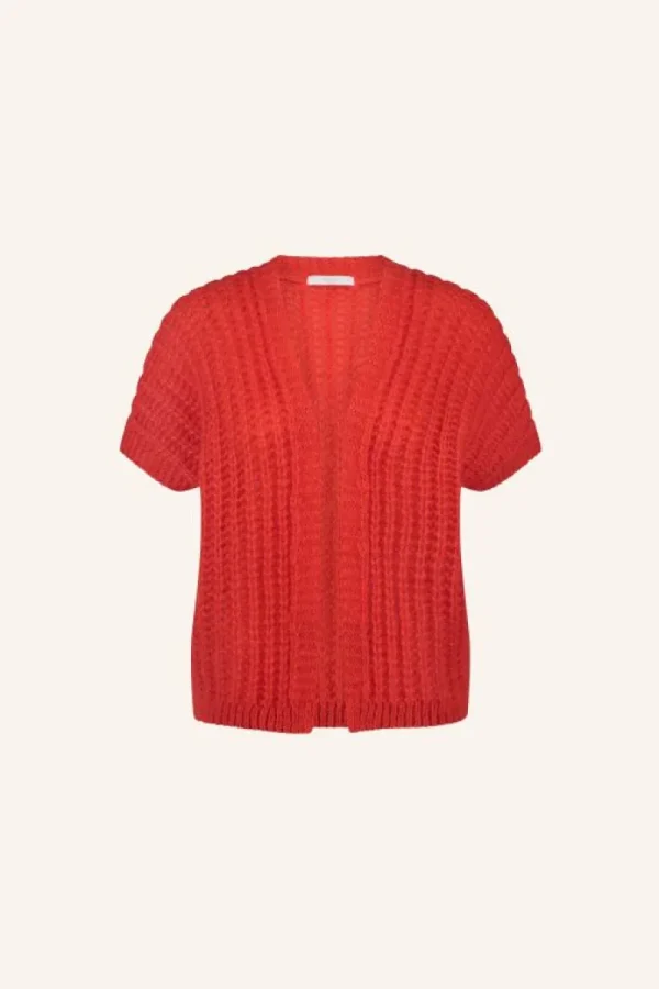 By bar Vesten<anna cardigan | lipstick