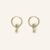 By bar Oorbellen<asha earring | crystal