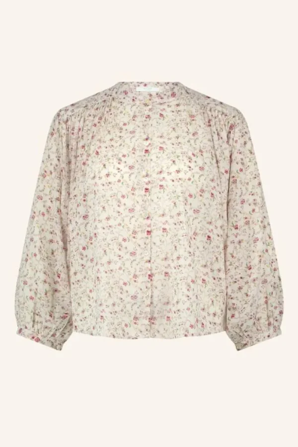 By bar Blouses<becky flower blouse | little flower print