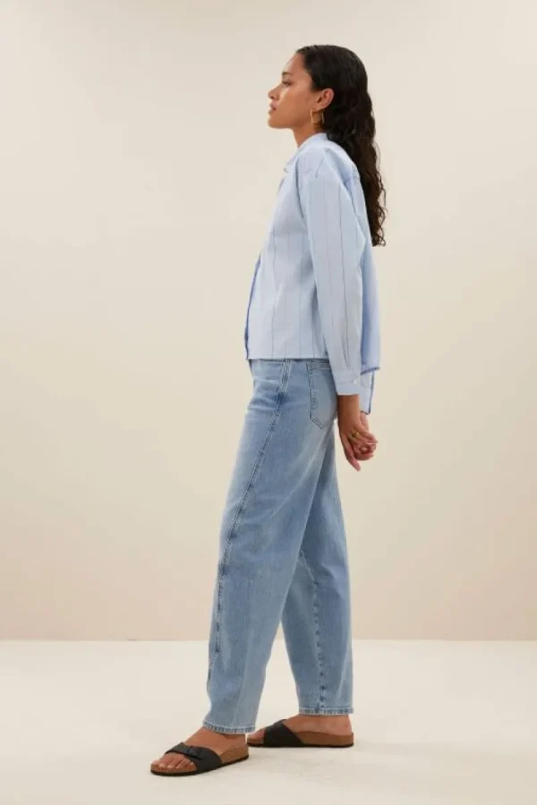 By bar Jeans | Broeken<begum denim pants | light denim