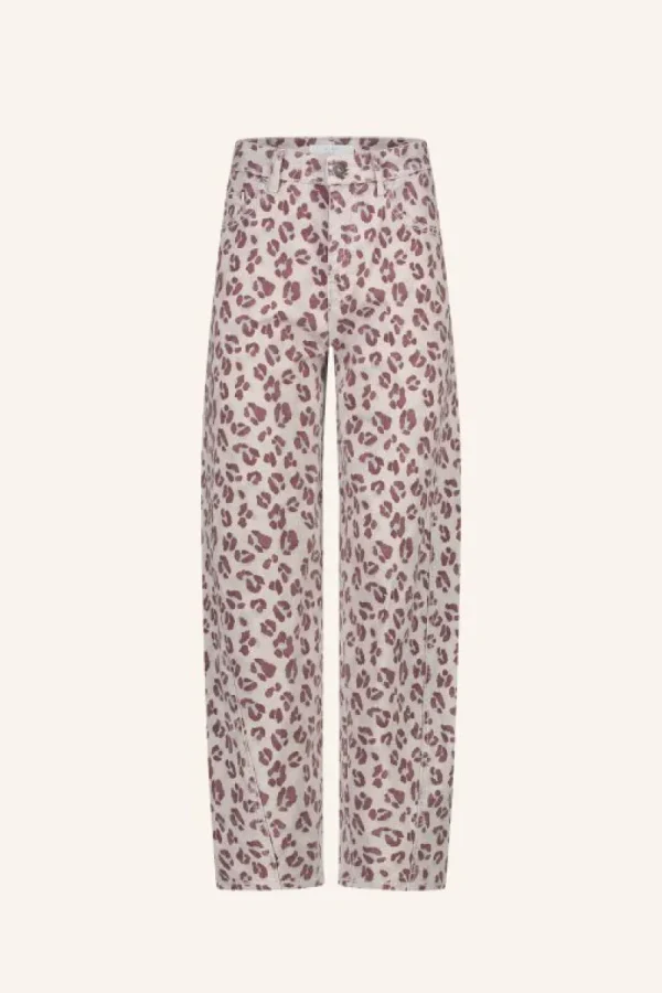 By bar Jeans | Broeken<begum pink cheetah pants | pink cheetah print