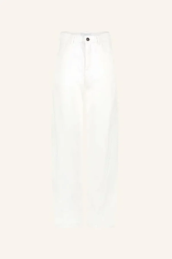 By bar Jeans | Broeken<begum white pants | white