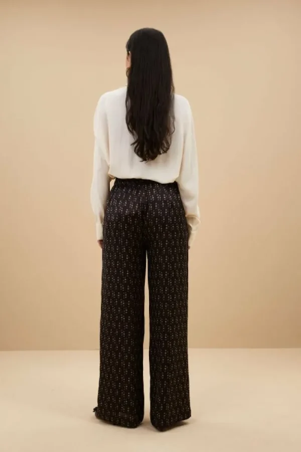 By bar Broeken<benji paisley pants | paisley dots