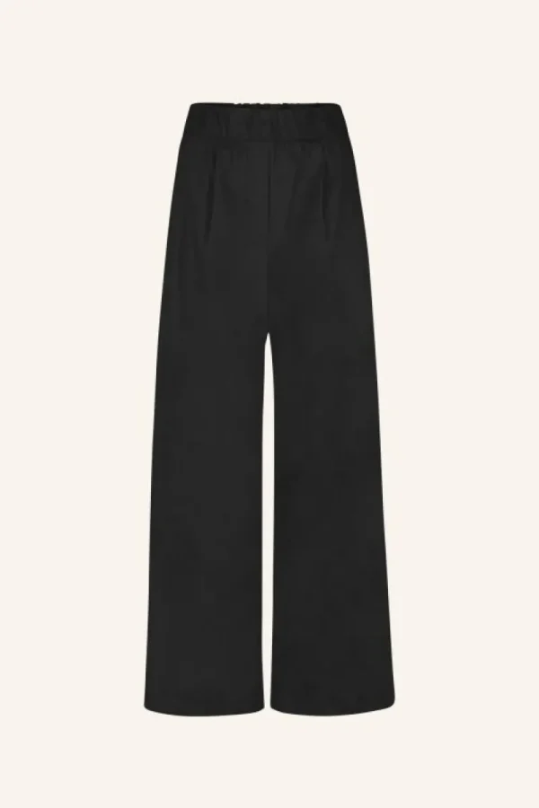 By bar Broeken<benji poplin pants | black