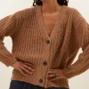 By bar Vesten<bobbi cardigan | camel