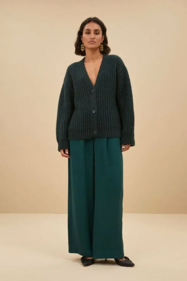 By bar Vesten<bobbi cardigan | dark green