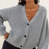 By bar Vesten<bobbi cardigan | steel blue