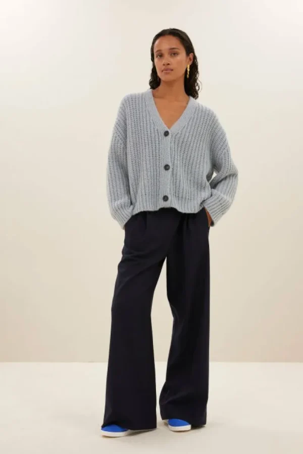 By bar Vesten<bobbi cardigan | steel blue