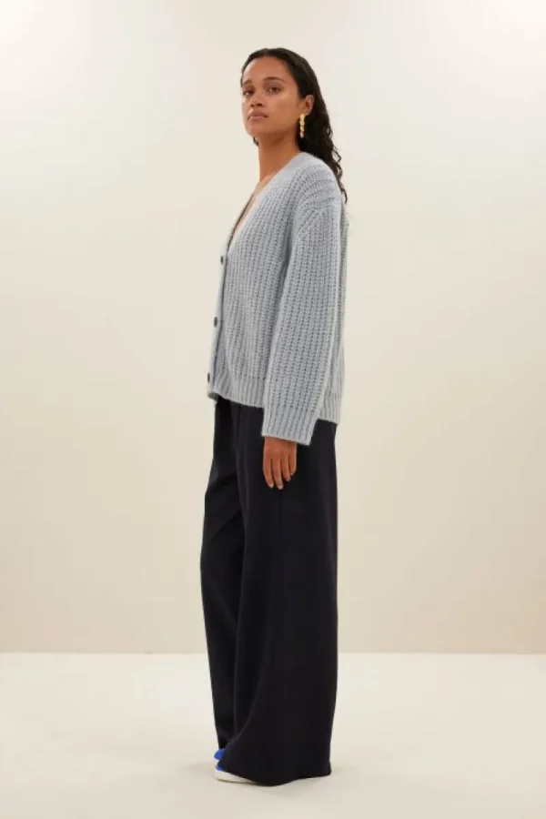 By bar Vesten<bobbi cardigan | steel blue