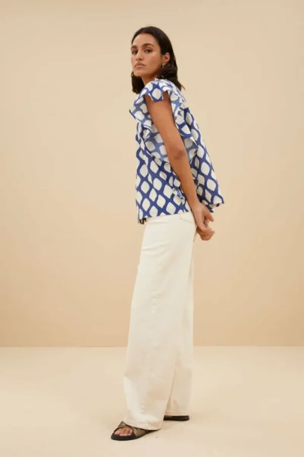 By bar Blouses<danee balu blouse | balu print