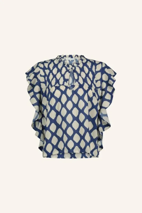 By bar Blouses<danee balu blouse | balu print
