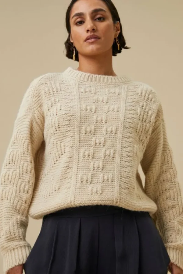 By bar Truien<dani pullover | sand