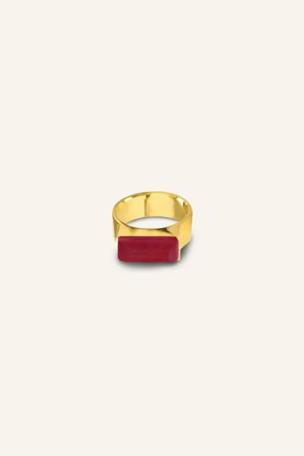 By bar Sieraden<deva ring | ruby