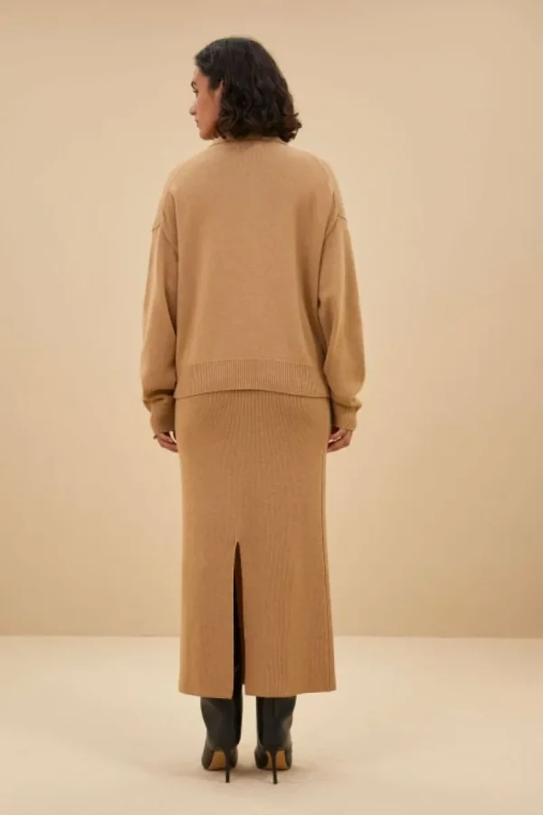 By bar Rokken<dex skirt | camel