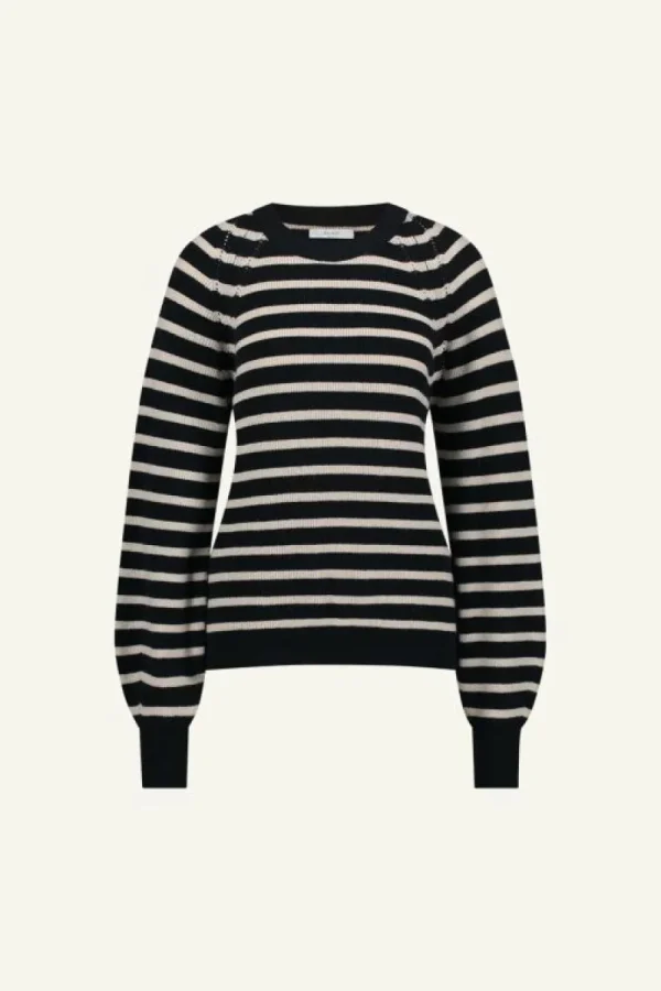 By bar Truien<duccio stripe pullover | midnight