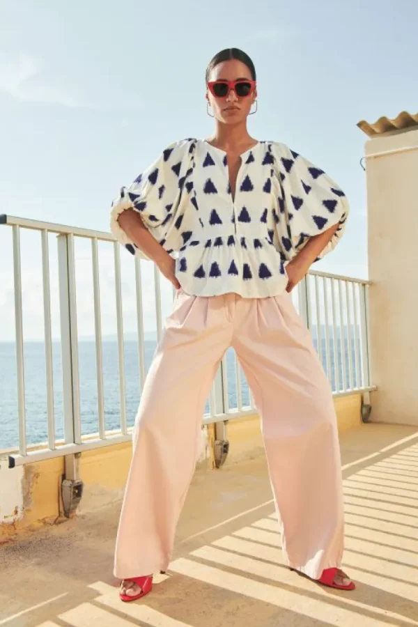 By bar Broeken<dune pants | light pink