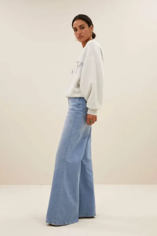 By bar Jeans | Broeken<femme denim pants | light denim