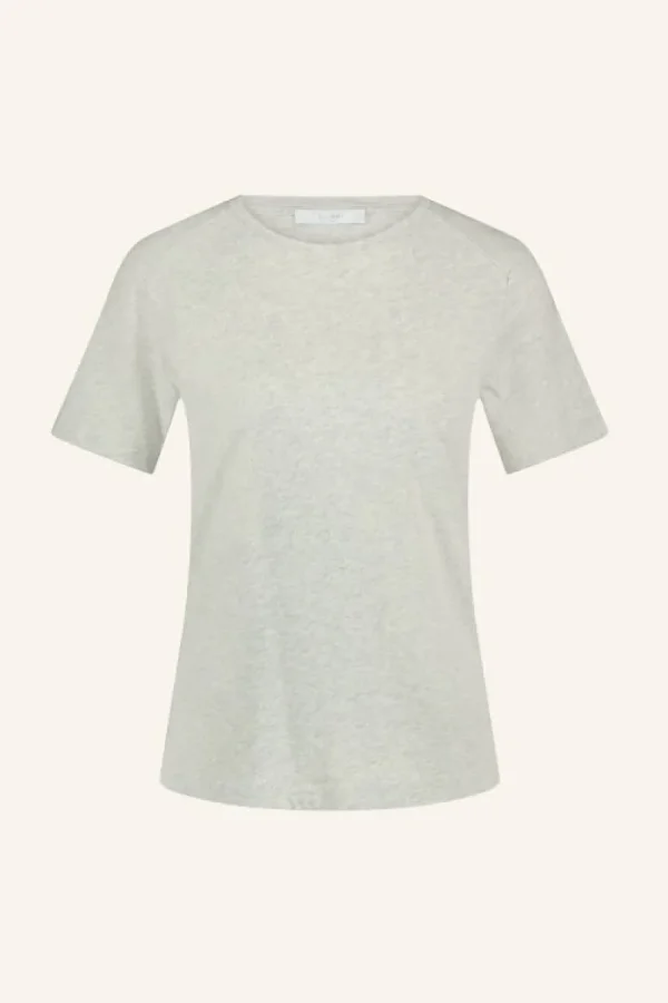 By bar Tops & Shirts<holy logo top | light grey melee