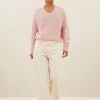 By bar Truien<isja fine pullover | light pink