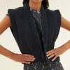 By bar Gilets & Spencers | Jassen<isla embroidery jacket | midnight