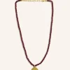 By bar Sieraden<jules necklace | ruby