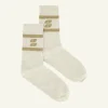 By bar Sokken<logo sparkle socks | gold