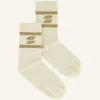 By bar Sokken<logo sparkle socks | gold