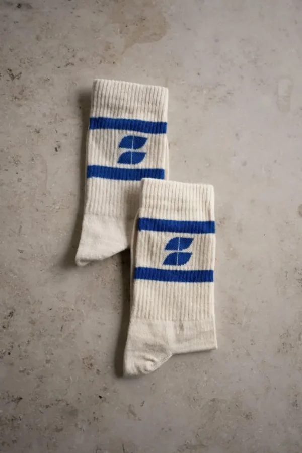 By bar Sokken<logo uni socks | kingsblue