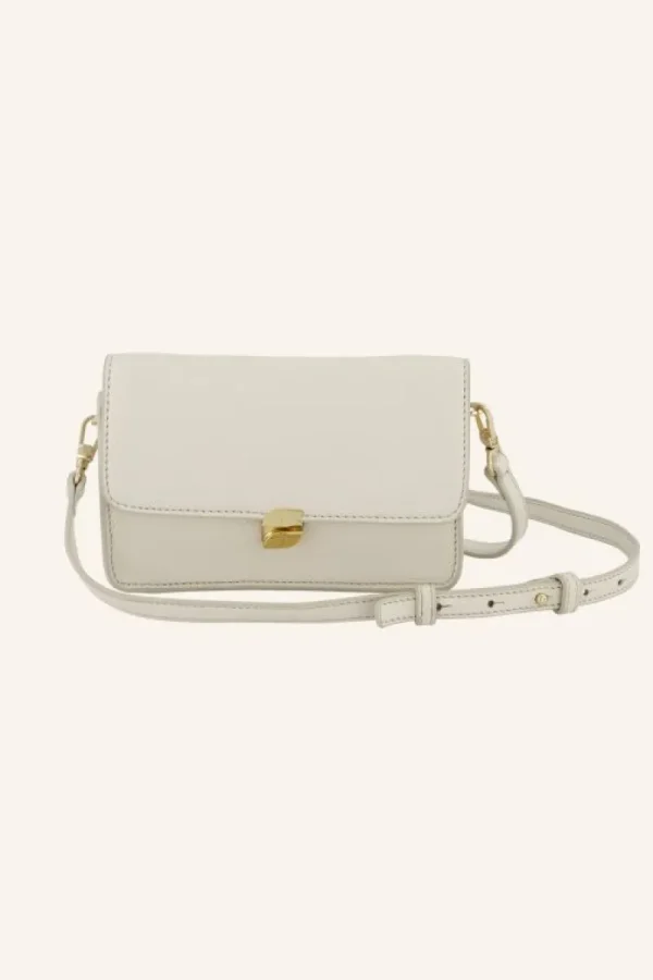 By bar Tassen<loua leather bag | pearl