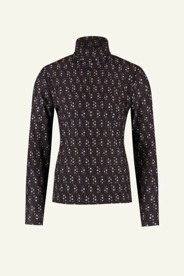 By bar Tops & Shirts<mesh paisley top | paisley dots