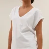 By bar Tops & Shirts<momi logo top | bright white