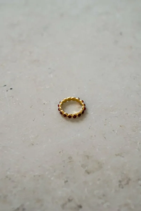 By bar Sieraden<noah ring | candy red