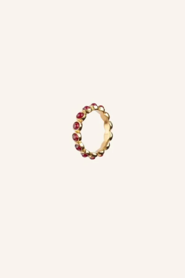 By bar Sieraden<noah ring | candy red