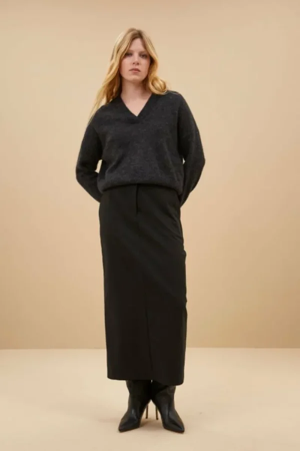 By bar Rokken<noora skirt | jet black