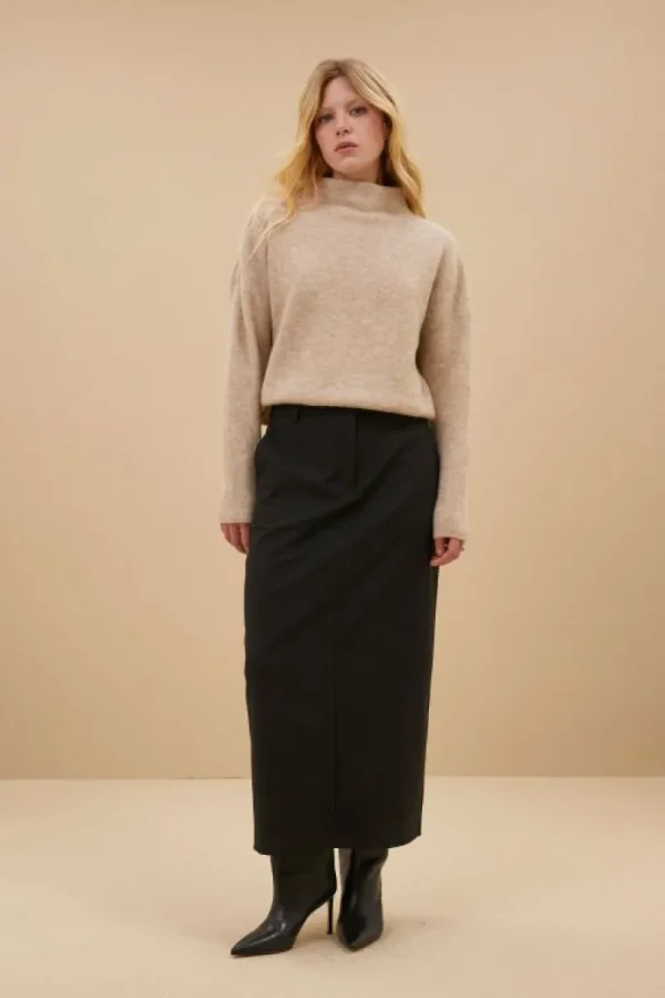 By bar Rokken<noora skirt | jet black