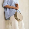 By bar Tassen<paris suede bag | sand