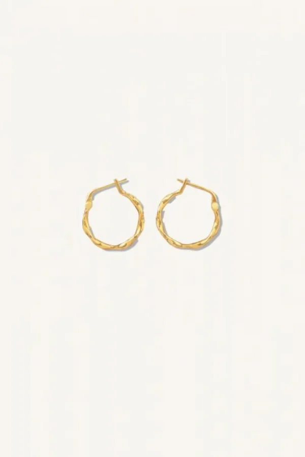 By bar Oorbellen | Sieraden<PD mila round earring | gold