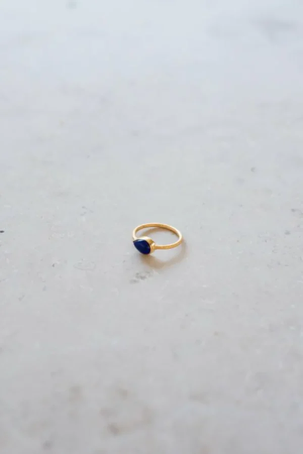 By bar Sieraden<PD MINIMAL RING | blue