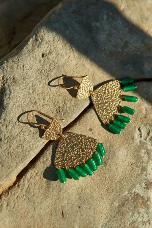 By bar Oorbellen | Sieraden<ravi earring | green