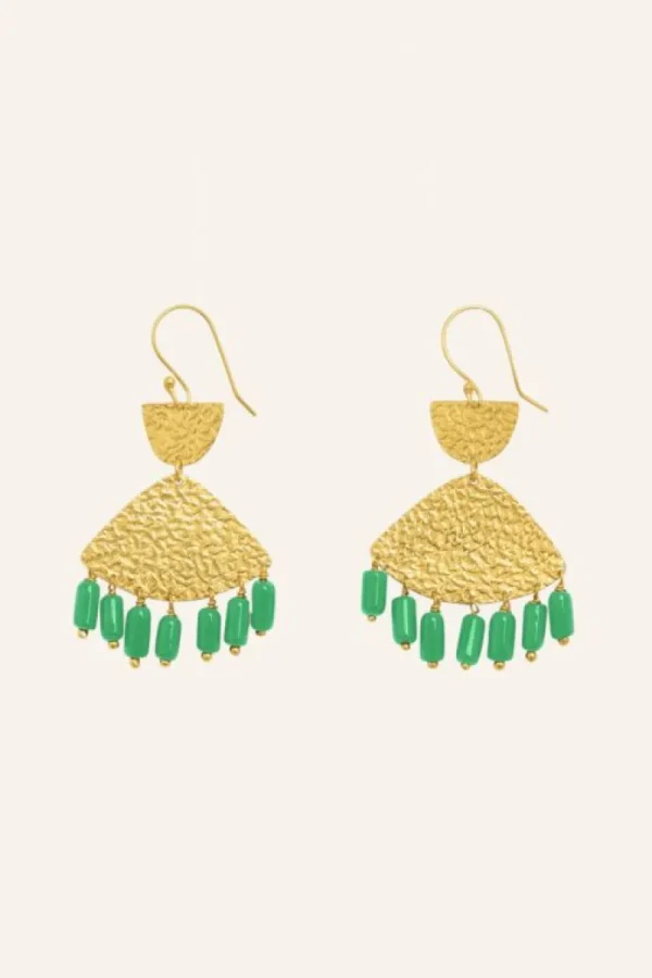 By bar Oorbellen | Sieraden<ravi earring | green