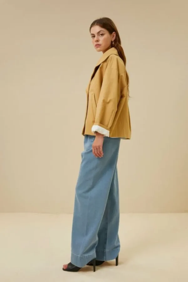 By bar Jassen<rika cotton coat | peanut