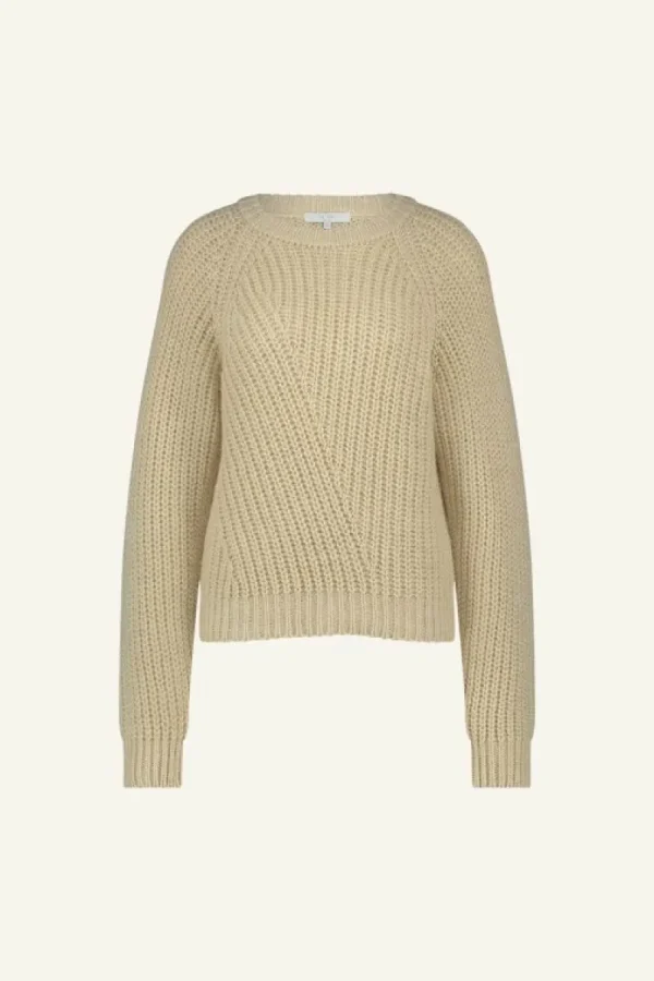 By bar Truien<ro pullover | sand