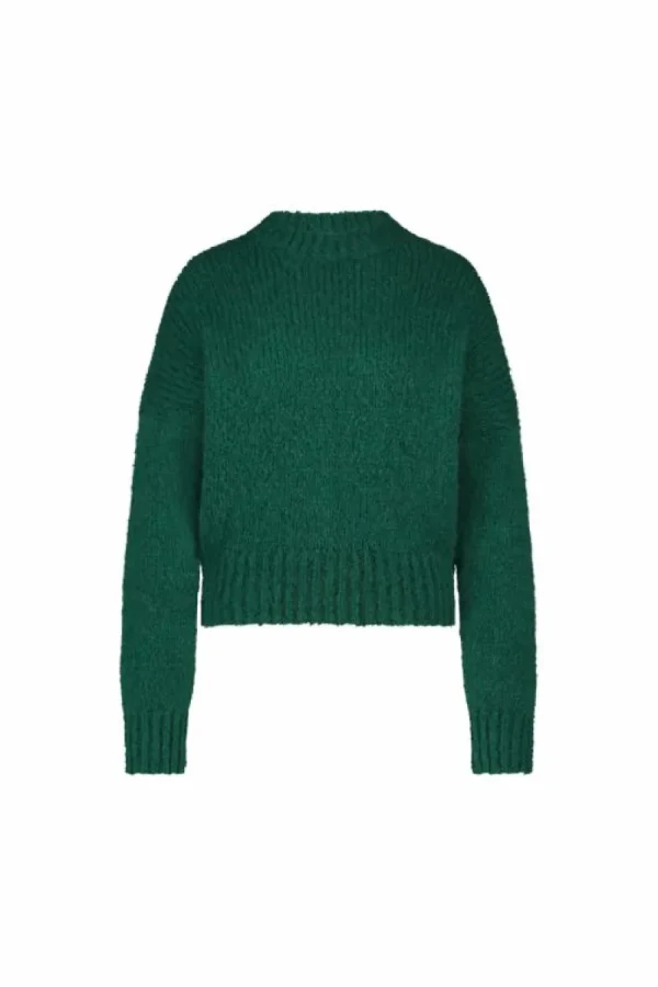 By bar Truien<sonny bulky pullover | peacock green