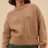 By bar Truien<sonny natural pullover | camel