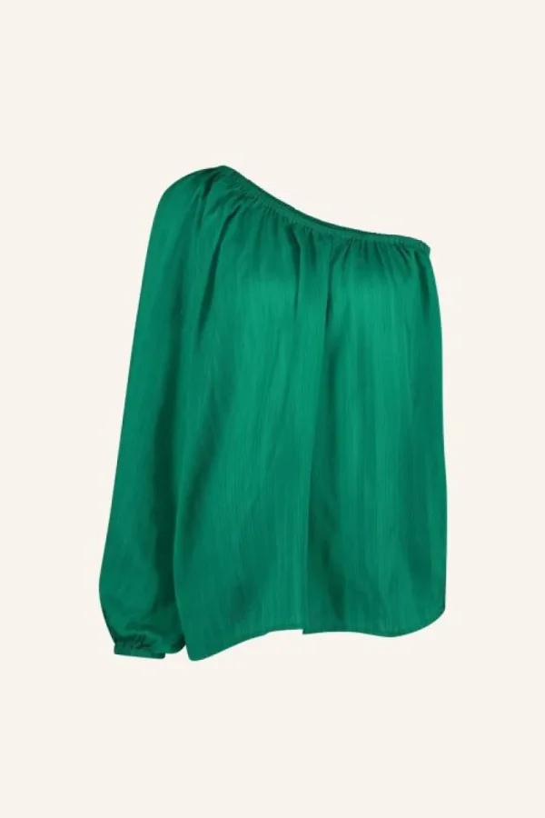 By bar Blouses<stella blouse | bright green