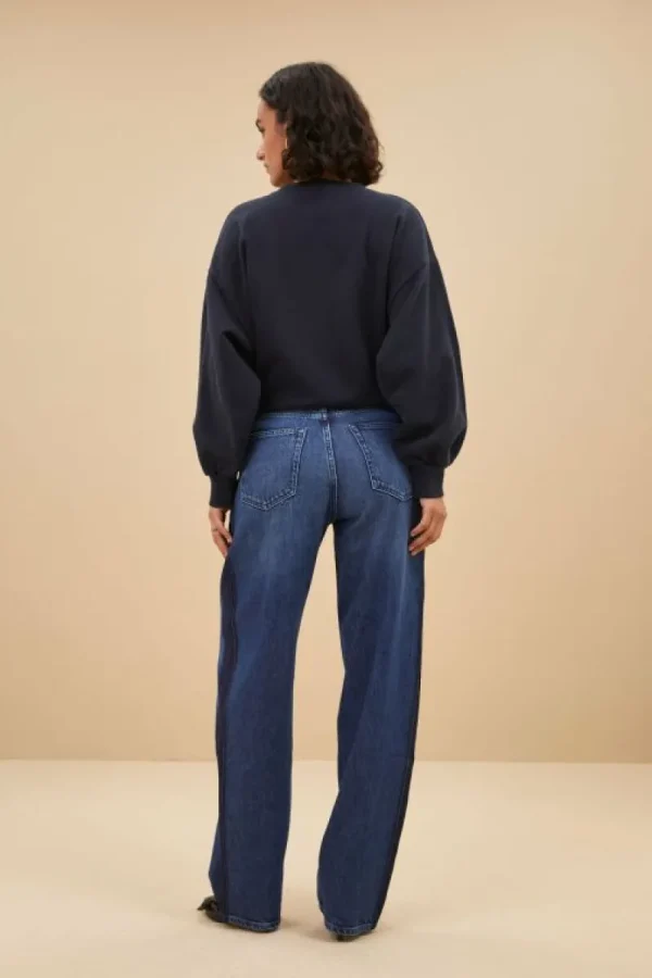 By bar Jeans | Broeken<two tone pants | denim