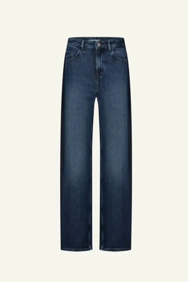 By bar Jeans | Broeken<two tone pants | denim